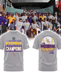LSU Tigers Men’s College World Series 2025 Champions Limited Merch Collection