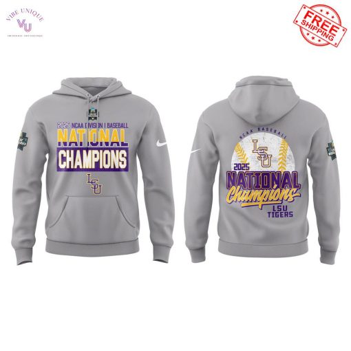 LSU Tigers Men’s College World Series 2025 Champions Limited Merch Collection