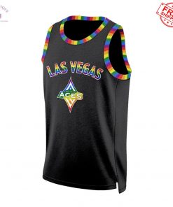 Las Vegas Aces Pride Month 2025 Special Basketball Jersey