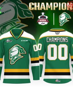 London Knights Memorial Cup Champions 2025 Limited Hockey Jersey