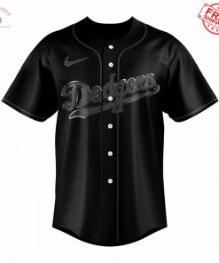Los Angeles Dodgers 2025 Back In Black Limited Baseball Jersey