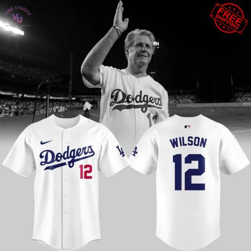 Los Angeles Dodgers Honoring Brian Wilson Limited Baseball Jersey