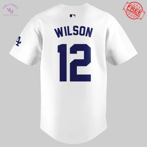 Los Angeles Dodgers Honoring Brian Wilson Limited Baseball Jersey