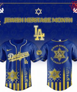 Los Angeles Dodgers Jewish Heritage Night Special Baseball Jersey