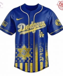 Los Angeles Dodgers Jewish Heritage Night Special Baseball Jersey