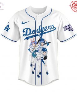 Los Angeles Dodgers x Hololive Night Limited Baseball Jersey