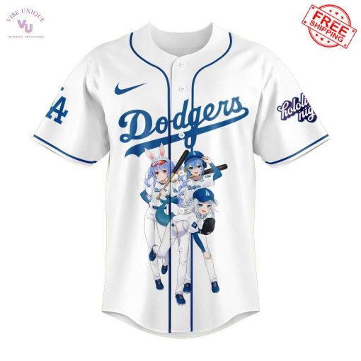 Los Angeles Dodgers x Hololive Night Limited Baseball Jersey
