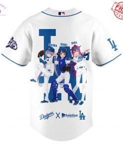 Los Angeles Dodgers x Hololive Night Limited Baseball Jersey 3