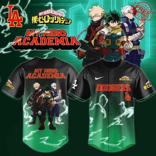 Los Angeles Dodgers x My Hero Academia Special Baseball Jersey