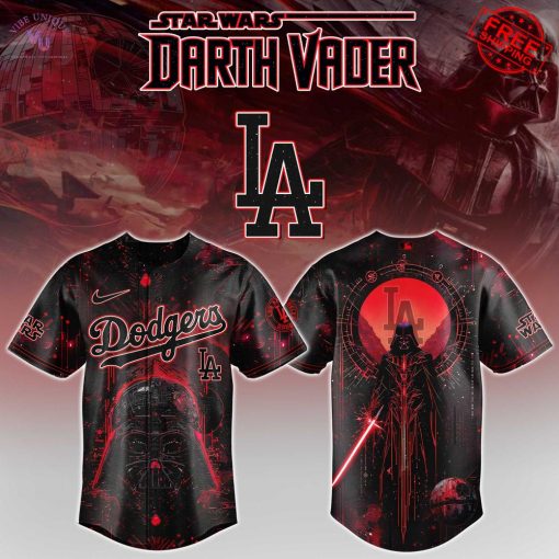 Los Angeles Dodgers x Star Wars Darth Vader 2025 Limited Baseball Jersey