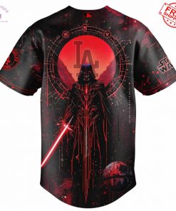 Los Angeles Dodgers x Star Wars Darth Vader 2025 Limited Baseball Jersey 3