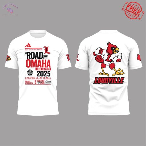 Louisville Cardinals The Road To Omaha 2025 Limited Merch Collection