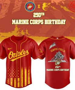 MLB All Team x 250th Marine Corps Birthday Limited Baseball Jersey 3
