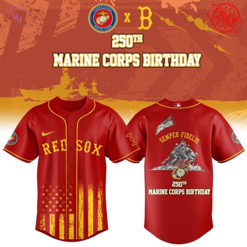 MLB All Team x 250th Marine Corps Birthday Limited Baseball Jersey