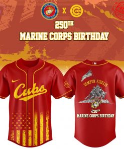 MLB All Team x 250th Marine Corps Birthday Limited Baseball Jersey 5