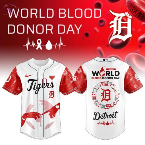MLB All Team x World Blood Donor Day 2025 Limited Baseball Jersey