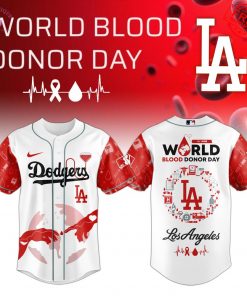 MLB All Team x World Blood Donor Day 2025 Limited Baseball Jersey 5