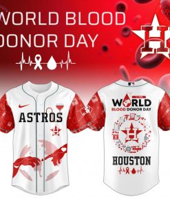 MLB All Team x World Blood Donor Day 2025 Limited Baseball Jersey 6
