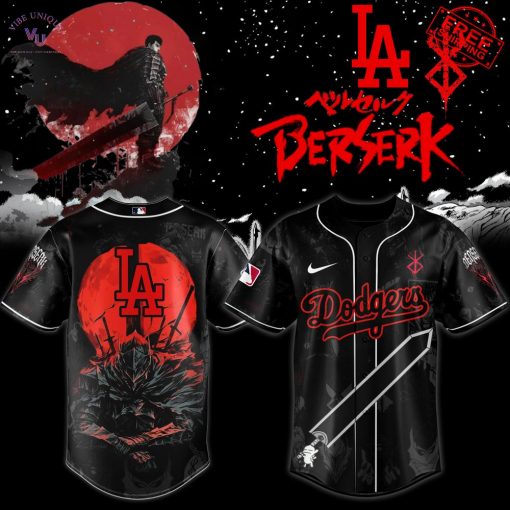 MLB x Berserk 2025 Black Version Limited Baseball Jersey