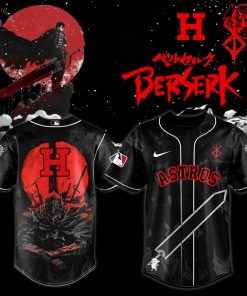 MLB x Berserk 2025 Black Version Limited Baseball Jersey 4