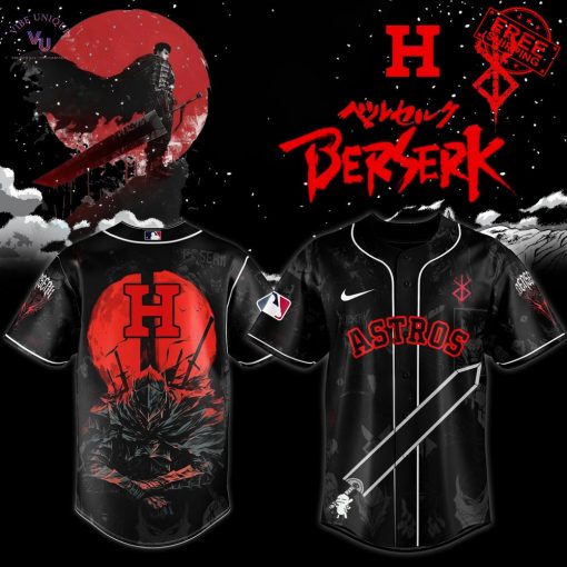 MLB x Berserk 2025 Black Version Limited Baseball Jersey