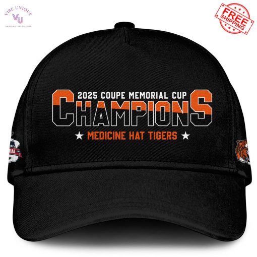 Medicine Hat Tigers 2025 Memorial Cup Champions Limited Merch Collection