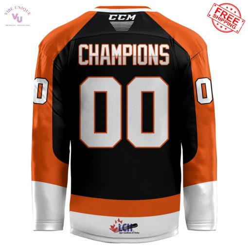 Medicine Hat Tigers Memorial Cup Champions 2025 Limited Hockey Jersey