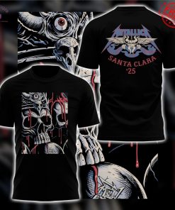 Metallica M72 World Tour Santa Clara 2025 Limited T-Shirt