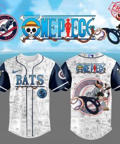 MiLB Louisville Bats x One Piece 2025 Limited Baseball Jersey