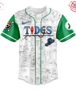 MiLB Norfolk Tides x One Piece 2025 Limited Baseball Jersey