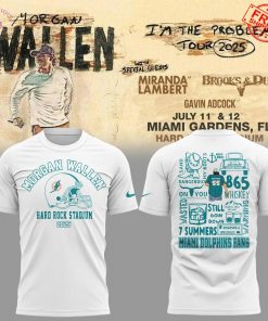Miami Dolphins x Morgan Wallen Hard Rock Stadium Limited Merch Collection