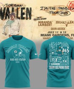 Miami Dolphins x Morgan Wallen Hard Rock Stadium Limited Merch Collection