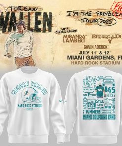 Miami Dolphins x Morgan Wallen Hard Rock Stadium Limited Merch Collection 5