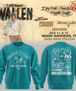Miami Dolphins x Morgan Wallen Hard Rock Stadium Limited Merch Collection 6