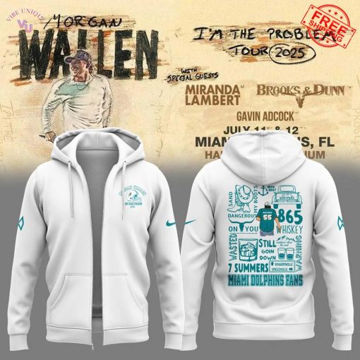 Miami Dolphins x Morgan Wallen Hard Rock Stadium Limited Merch Collection