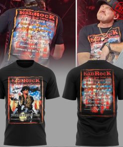 Morgan Wallen Live in Houston Kid Rock 2025 Limited Shirt Collection