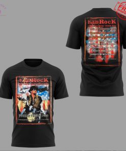 Morgan Wallen Live in Houston Kid Rock 2025 Limited Shirt Collection 3