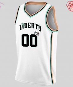 NY Liberty x Hello Kitty 2025 Personalized Limited Basketball Jersey
