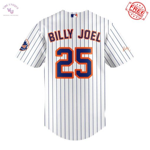 NY Mets x Billy Joel x Sting 2025 Limited Baseball Jersey