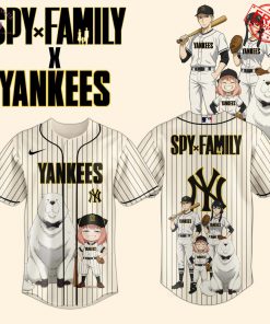 NY Yankees x Spy x Family 2025 Limited Baseball Jersey