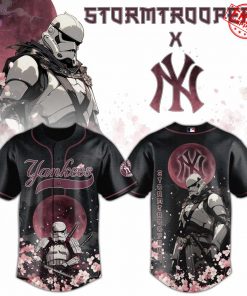 NY Yankees x Star Wars Stormtrooper 2025 Limited Baseball Jersey
