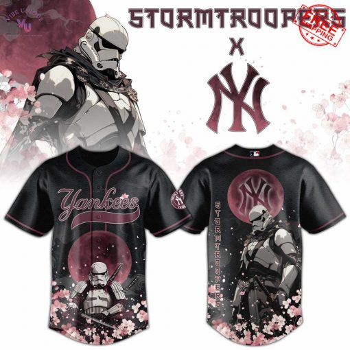 NY Yankees x Star Wars Stormtrooper 2025 Limited Baseball Jersey
