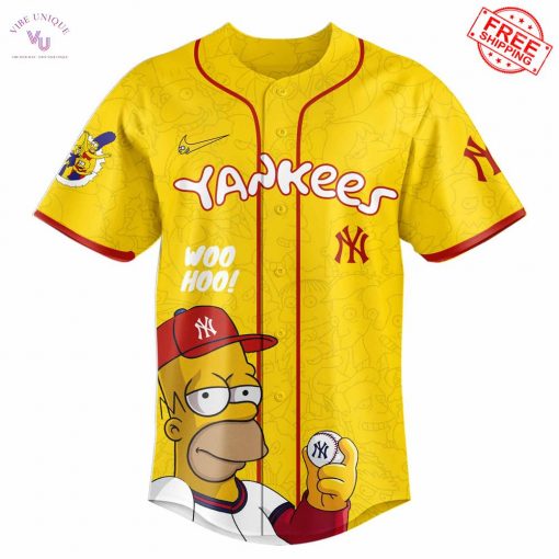 NY Yankees x The Simpsons 2025 Limited Baseball Jersey