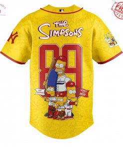 NY Yankees x The Simpsons 2025 Limited Baseball Jersey 3