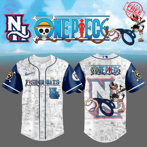 New Hampshire Fisher Cats x One Piece Limited Baseball Jersey