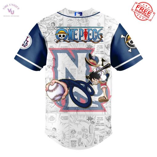 New Hampshire Fisher Cats x One Piece Limited Baseball Jersey