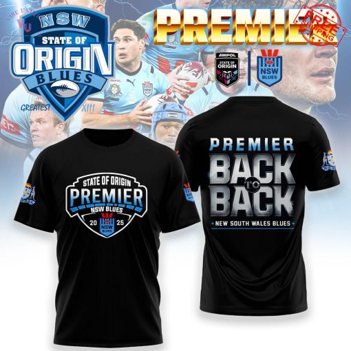 New South Wales Blues State Of Premium 2025 Limited T-Shirt