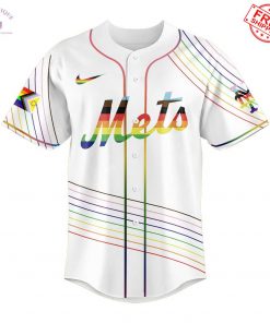 New York Mets Happy Pride Month 2025 Limited Baseball Jersey