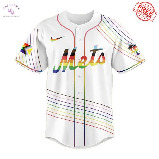 New York Mets Happy Pride Month 2025 Limited Baseball Jersey