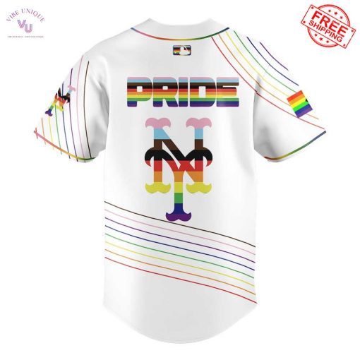 New York Mets Happy Pride Month 2025 Limited Baseball Jersey